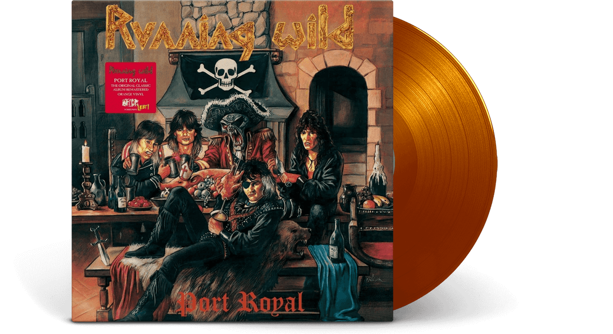 Vinyl - Running Wild : Port Royal (Orange Vinyl) - The Record Hub