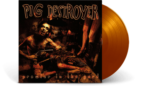 Pig Destroyer : Prowler In The Yard (Deluxe  Orange & Black Smoke Vinyl Reissue)