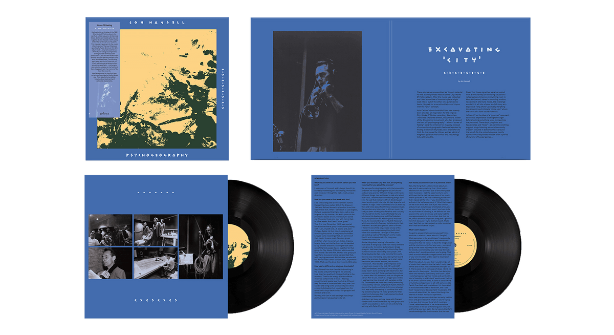 Vinyl - Jon Hassell : Psychogeography [Zones Of Feeling] - The Record Hub