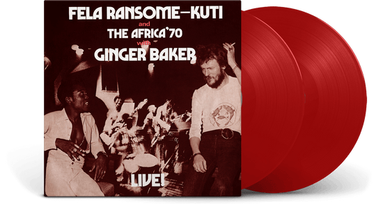 Fela Kuti : Live with Ginger Baker (50th Anniversary Ltd Red Vinyl)