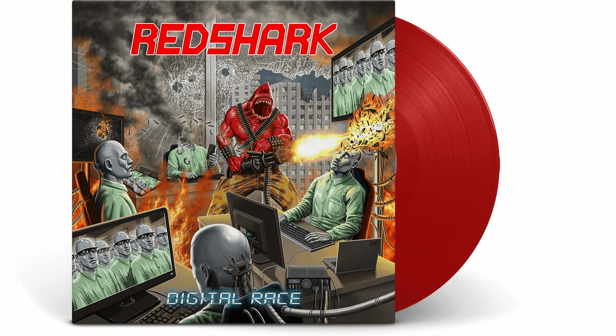 Vinyl - Redshark : Digital Race (Ltd Red Vinyl) - The Record Hub