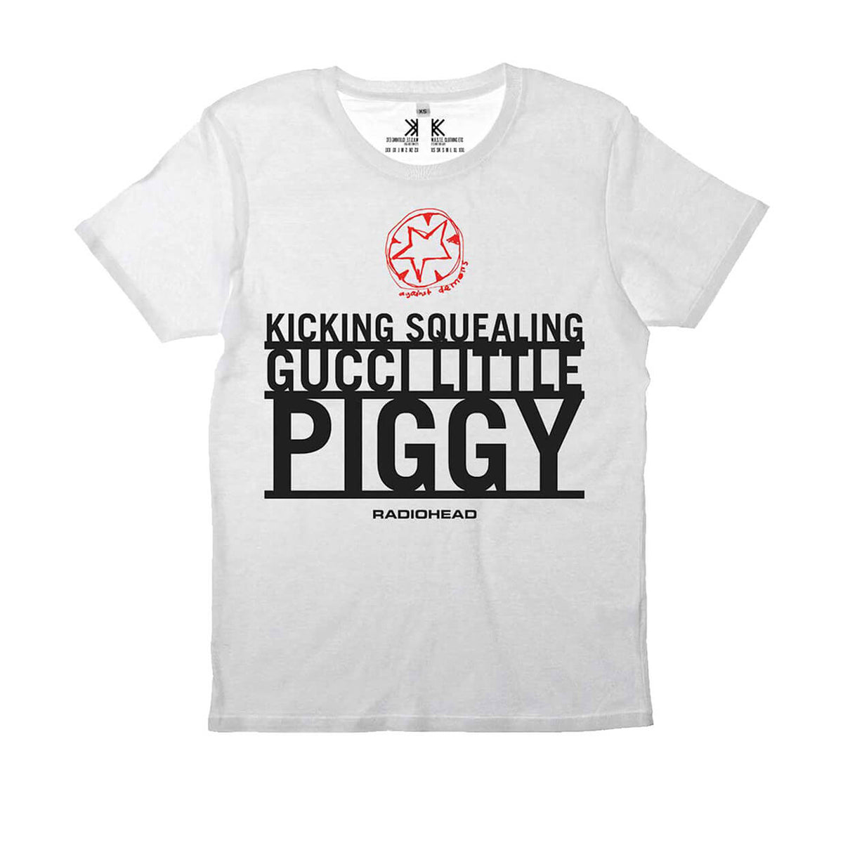 Vinyl - Radiohead : Gucci Piggy - T-Shirt - The Record Hub