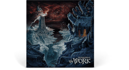 Rivers of Nihil : The Work (Ltd Silver/Blue/Black Splattered Vinyl)