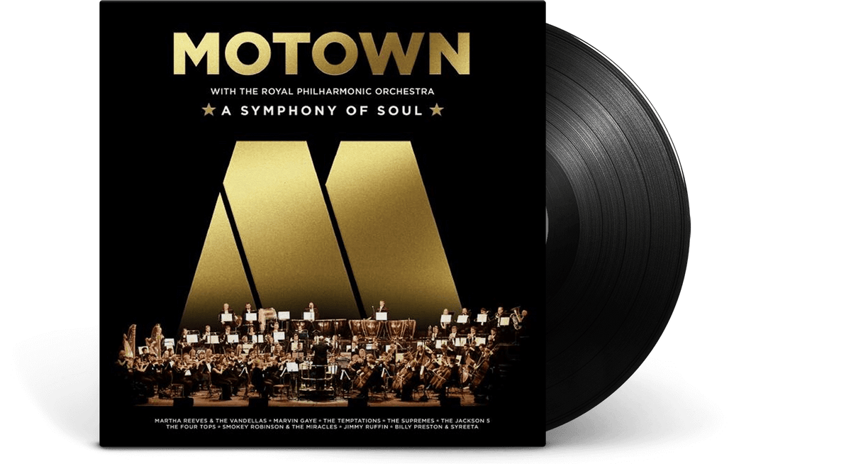Vinyl - Various Artists : Motown: A Symphony Of Soul (with the Royal Philharmonic Orchestra) - The Record Hub