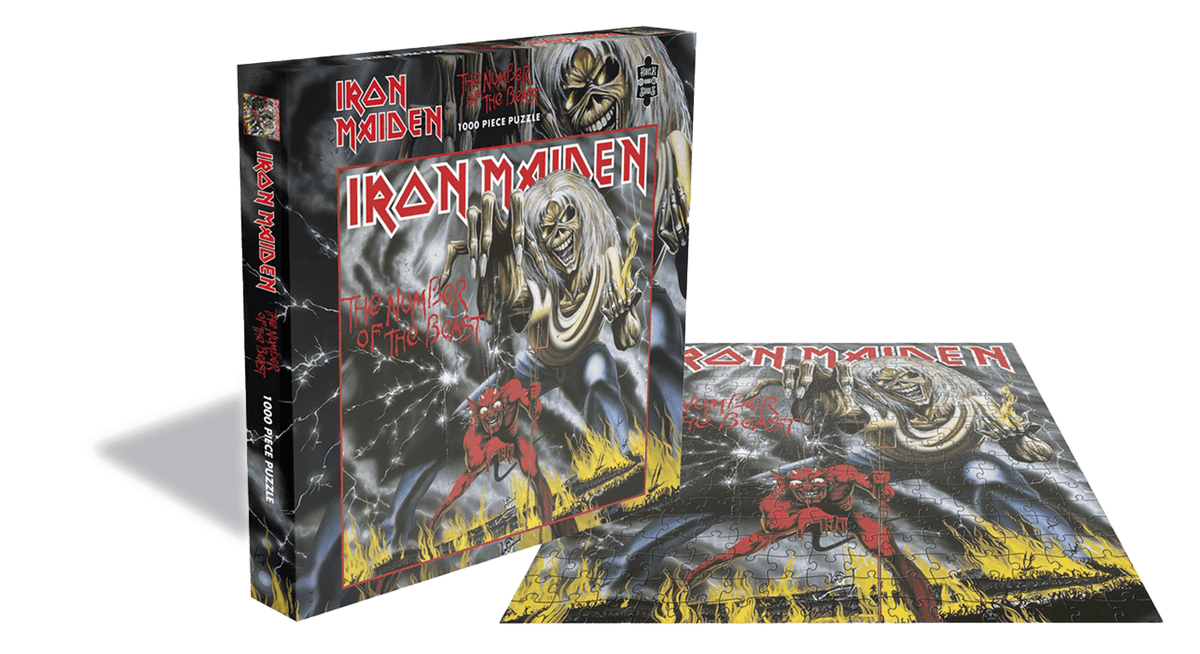 Vinyl - Iron Maiden : The Number Of The Beast Jigsaw - The Record Hub