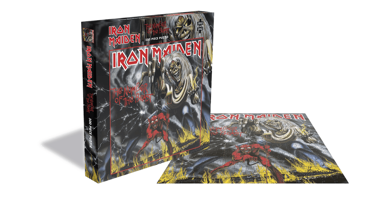 Vinyl - Iron Maiden : The Number Of The Beast Jigsaw - The Record Hub