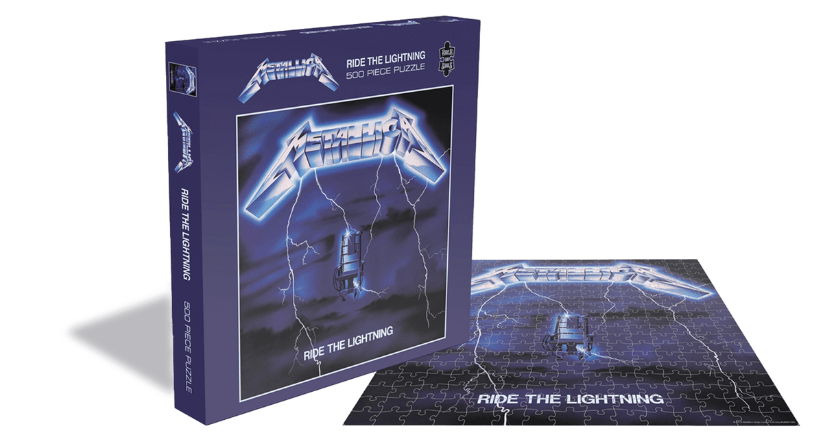 Vinyl - Metallica : Ride The Lightning Jigsaw - The Record Hub