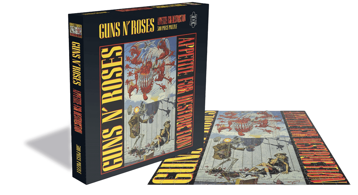 Vinyl - Guns N&#39; Roses : Appetite For Destruction 1 Jigsaw - The Record Hub