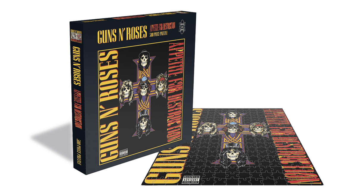 Vinyl - Guns N&#39; Roses : Appetite For Destruction 2 Jigsaw - The Record Hub