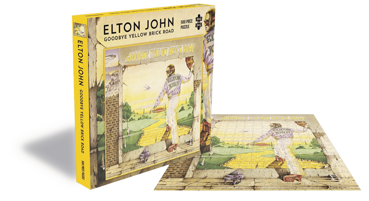 Vinyl - Elton John : Goodbye Yellow Brick Road Jigsaw - The Record Hub