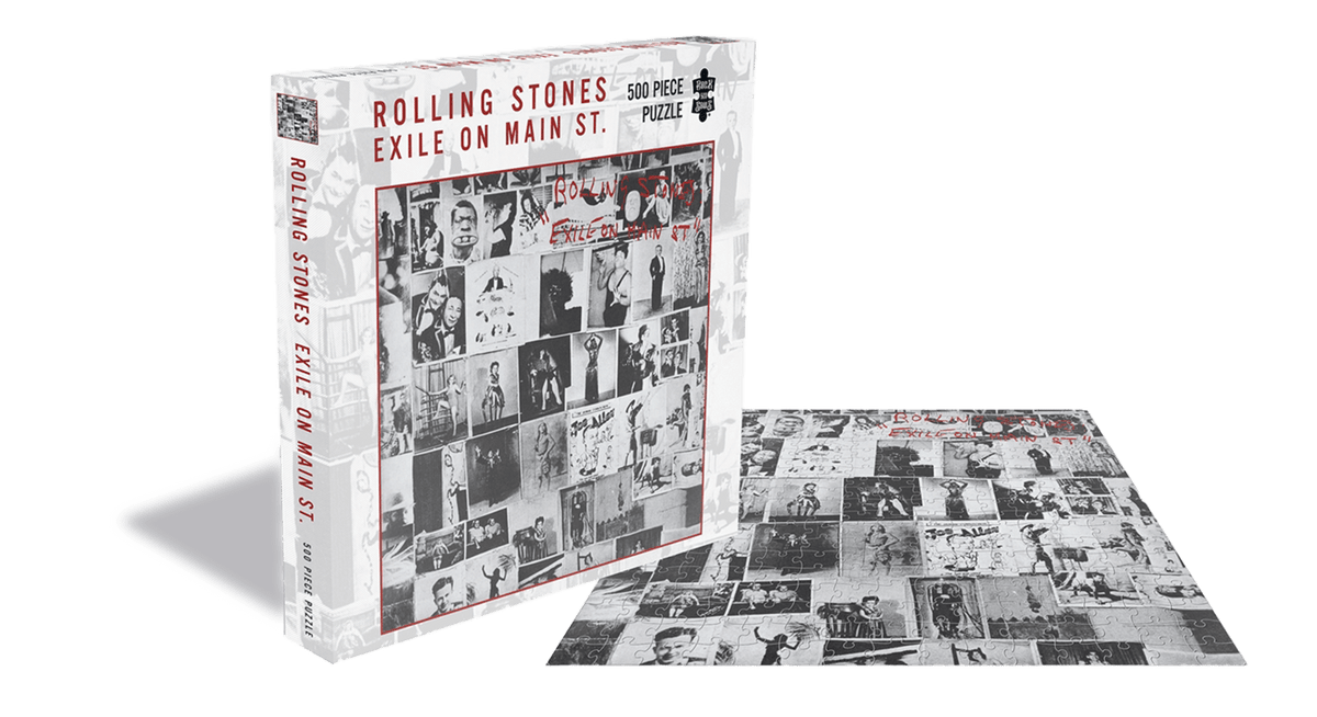 Vinyl - The Rolling Stones : Exile On Main St. Jigsaw - The Record Hub