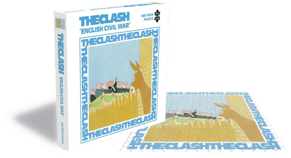 Vinyl - The Clash : English Civil War Jigsaw - The Record Hub