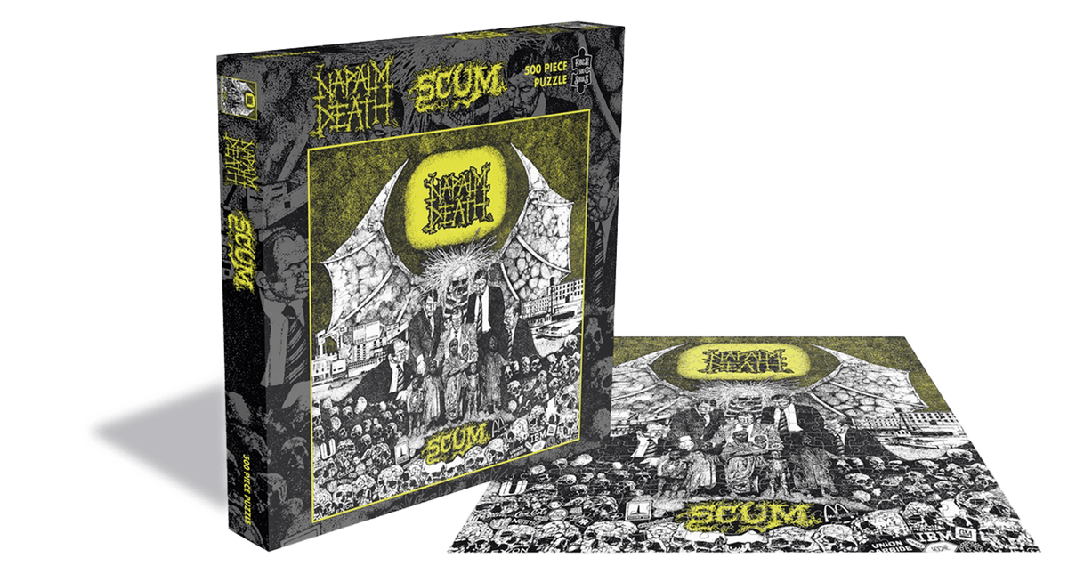 Vinyl - Napalm Death : Scum Jigsaw - The Record Hub