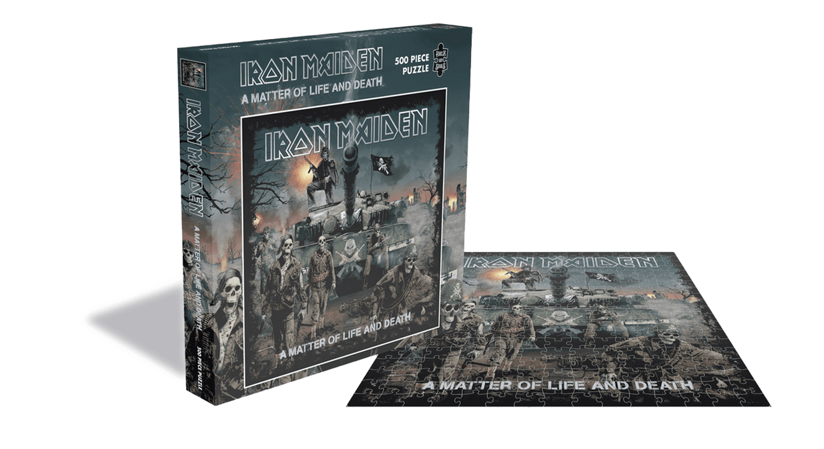 Vinyl - Iron Maiden : A Matter Of Life And Death Jigsaw - The Record Hub