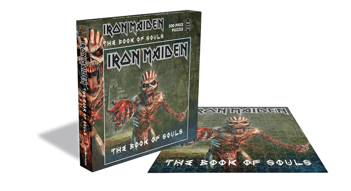 Vinyl - Iron Maiden : The Book Of Souls Jigsaw - The Record Hub
