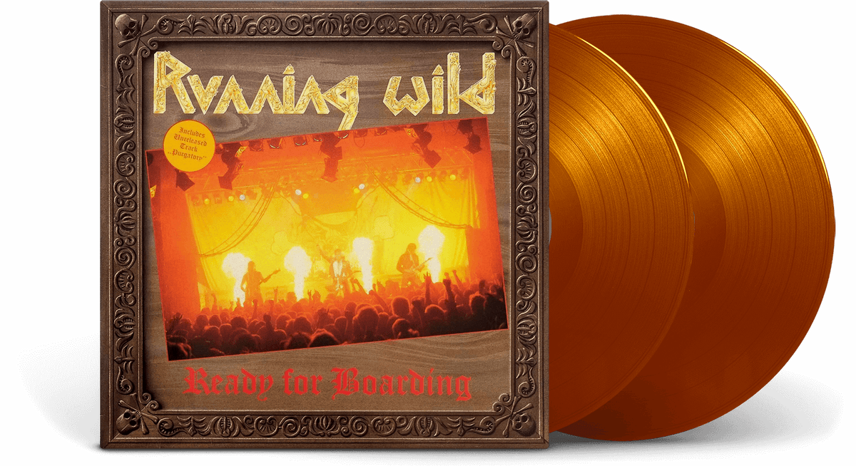 Vinyl - Running Wild : Ready for Boarding (Orange Vinyl) - The Record Hub