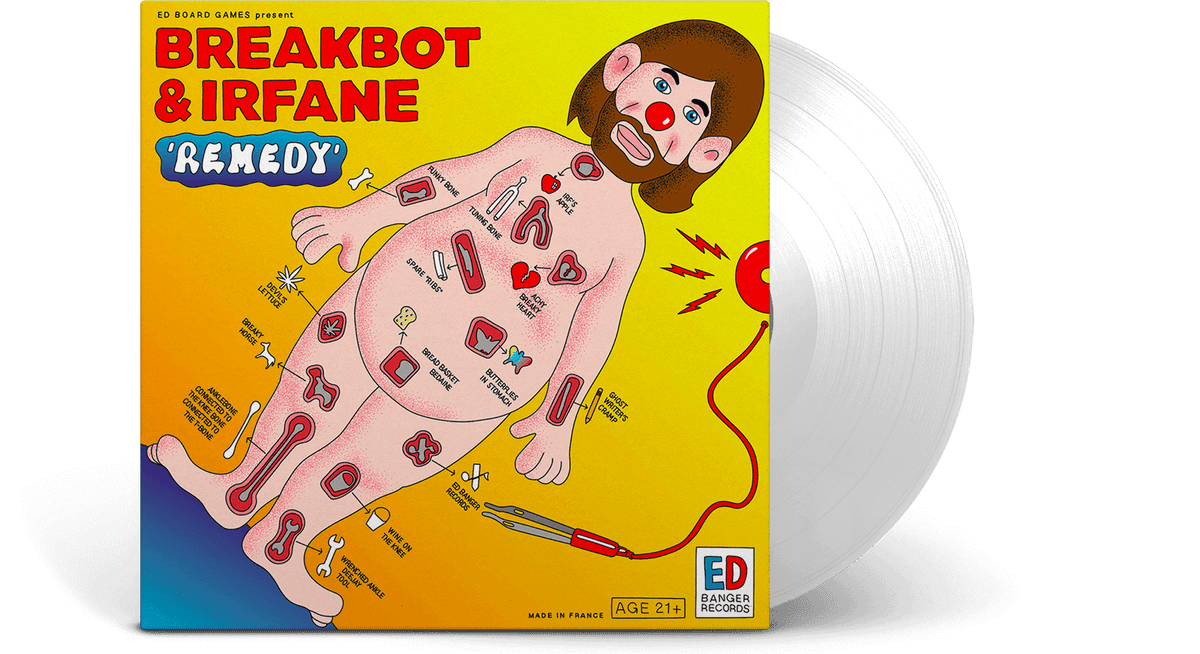 Vinyl - Breakbot and Irfane : Remedy (White Vinyl) - The Record Hub