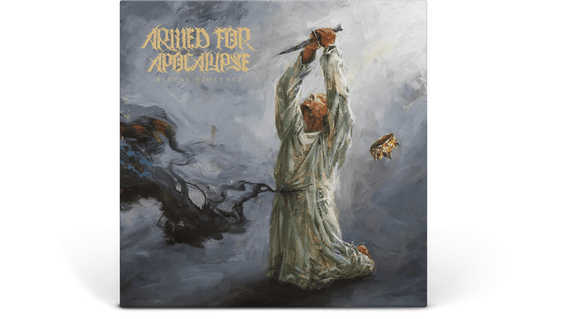 Vinyl - Armed For Apocalypse : Ritual Violence (Blue Splatter Vinyl) - The Record Hub