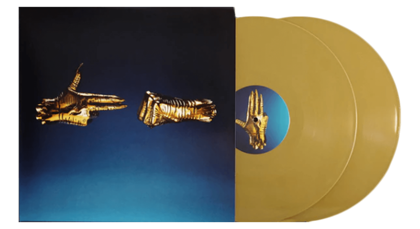 Vinyl - Run The Jewels : Run The Jewels 3 (Gold Vinyl 2LP) - The Record Hub