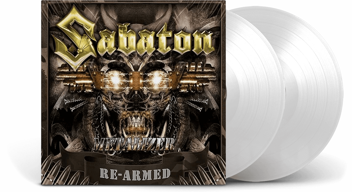 Vinyl - Sabaton : Metalizer (Re-Armed) [White Vinyl] - The Record Hub
