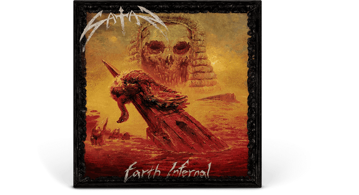 Vinyl - Satan : Earth Infernal  (Ltd Yellow Marbled Vinyl) - The Record Hub