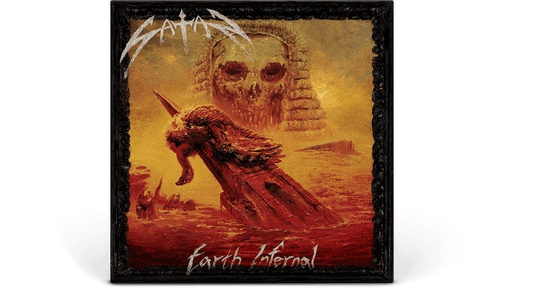 Satan : Earth Infernal  (Ltd Yellow Marbled Vinyl)