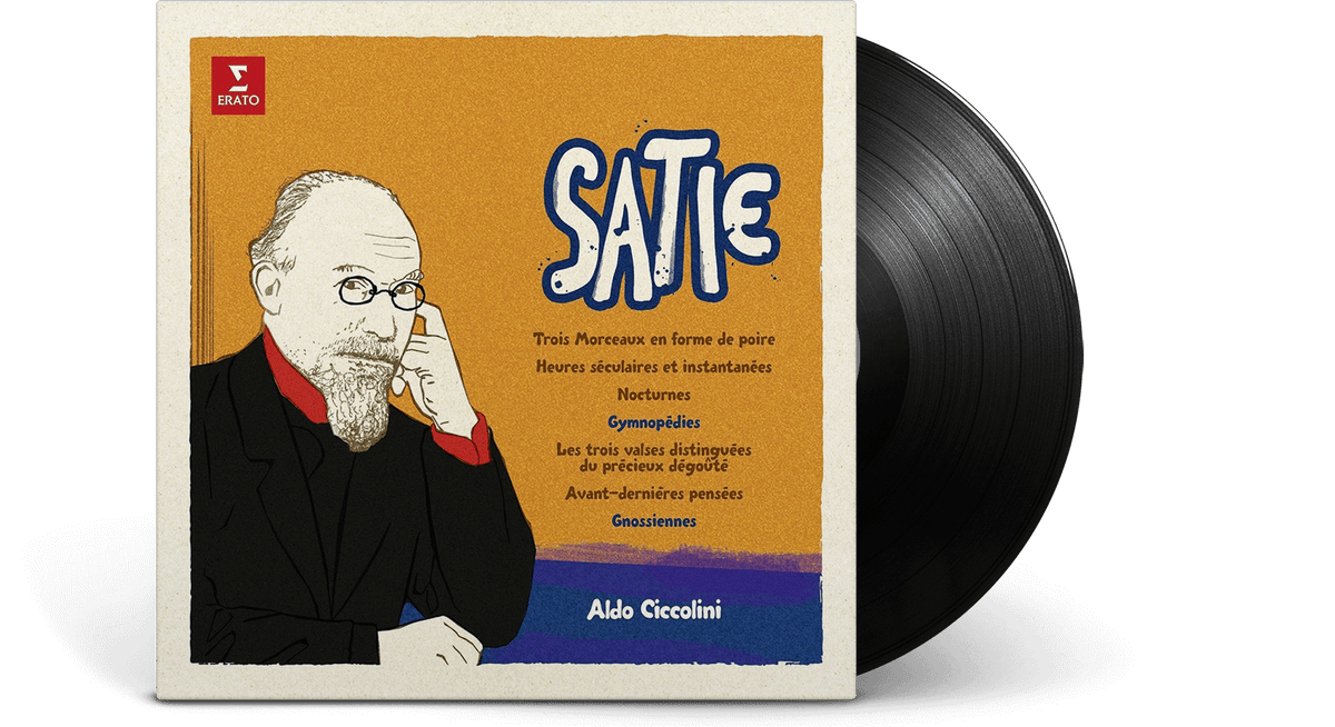 Vinyl - Aldo Ciccolini : Satie: Gymnopedies &amp; Gnossiennes - The Record Hub