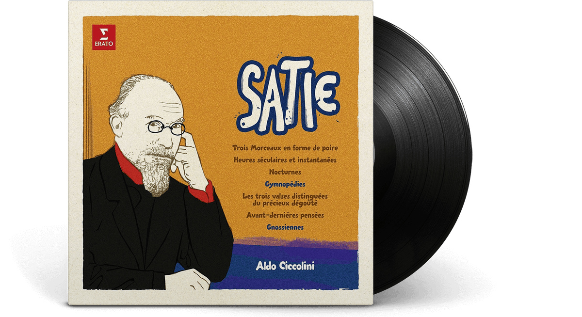 Vinyl - Aldo Ciccolini : Satie: Gymnopedies &amp; Gnossiennes - The Record Hub