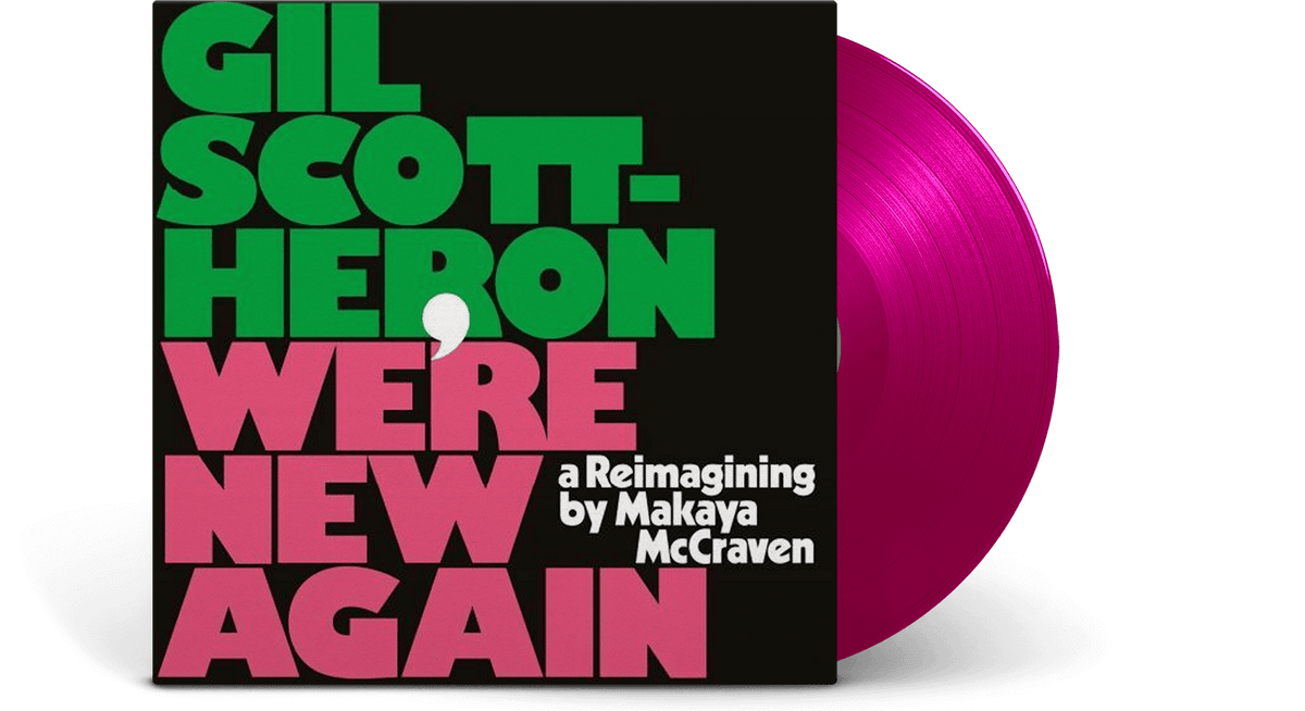 Vinyl - Gil Scott Heron : We’re New Again: A Re-imagining by Makaya McCraven (Ltd Pink Vinyl) - The Record Hub
