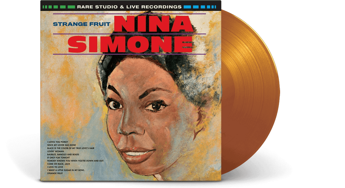 Vinyl - Nina Simone : Strange Fruit (Orange Vinyl) - The Record Hub