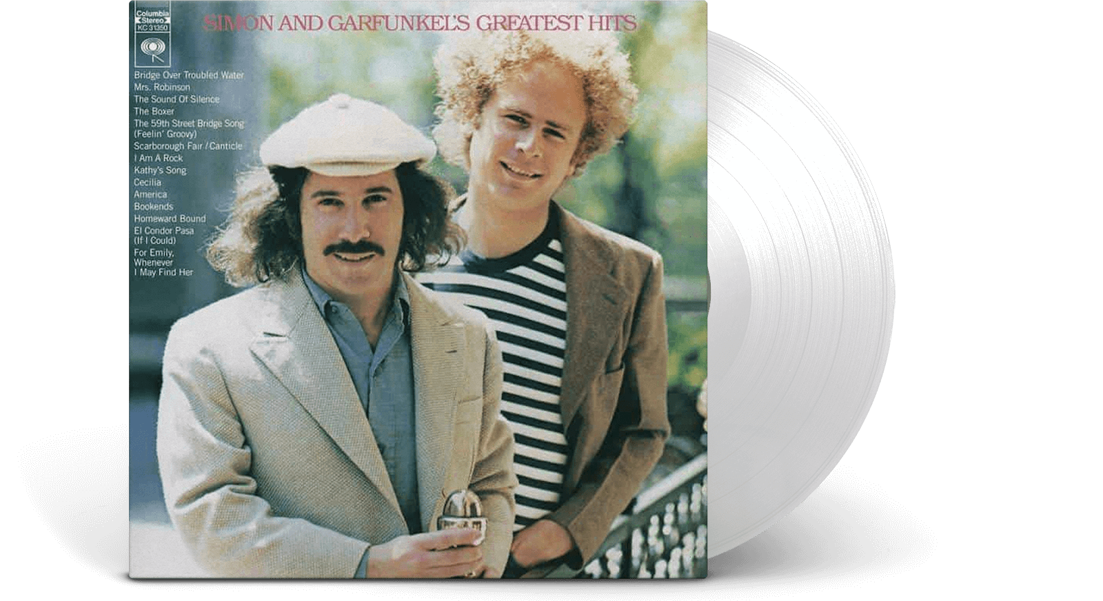 Vinyl - Simon & Garfunkel : Greatest Hits (White Vinyl) - The Record Hub