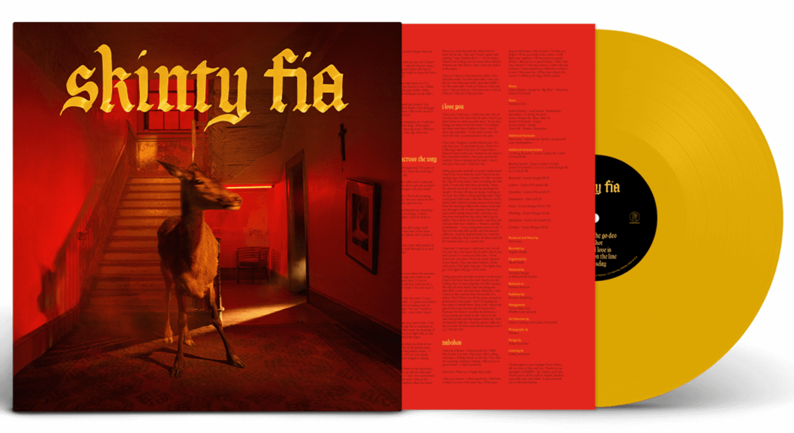 Vinyl - Fontaines D.C. : Skinty Fia (Ltd Yellow Vinyl) - The Record Hub