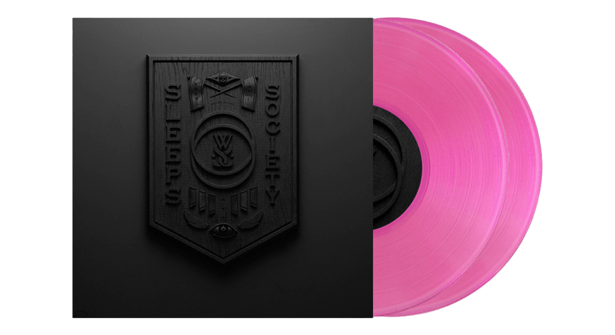 Vinyl - While She Sleeps : SLEEPS SOCIETY (Special Edition) (Pink Edge Glow) - The Record Hub