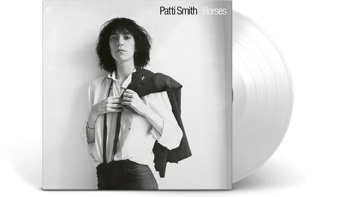 Vinyl - Patti Smith : Horses (National Album Day Ltd White Vinyl) - The Record Hub