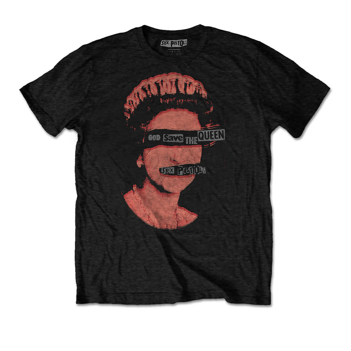 Vinyl - Sex Pistols : God Save The Queen - T-Shirt - The Record Hub