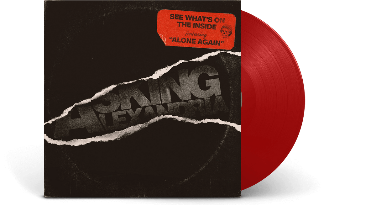 Vinyl - Asking Alexandria : See What&#39;s On The Inside (Red Vinyl ) - The Record Hub