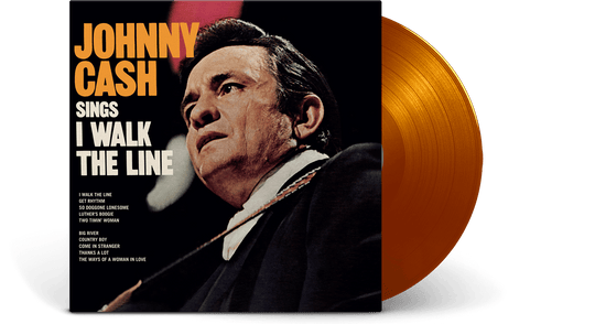 Johnny Cash : Sings I Walk The Line (Orange Vinyl)