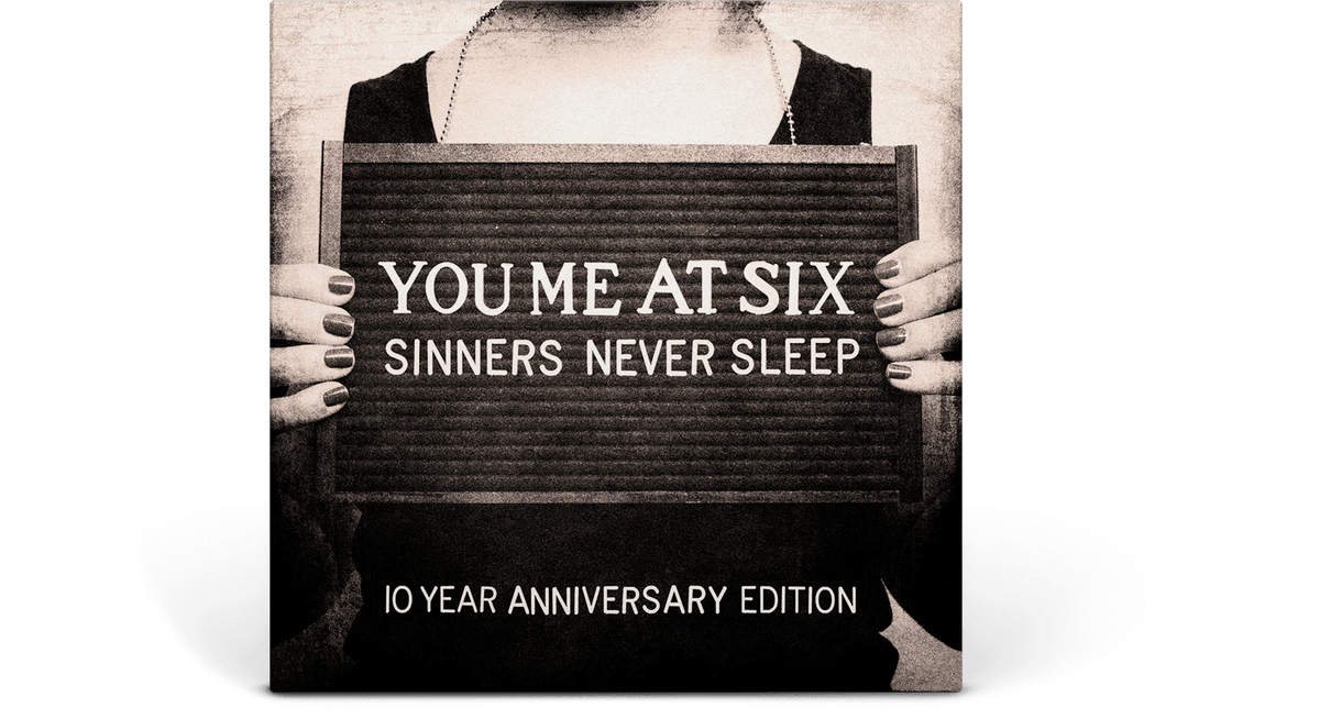 Vinyl - You Me At Six : Sinners Never Sleep (10th Anniv 3LP Coloured Vinyl) - The Record Hub