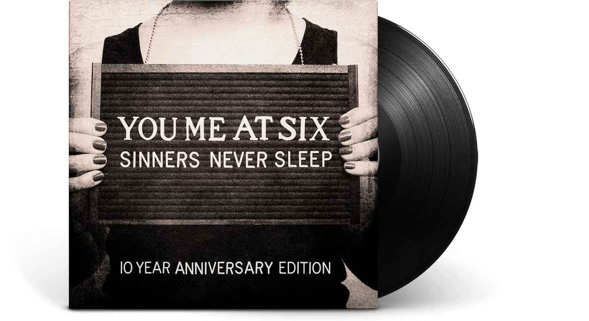 Vinyl - You Me At Six : Sinners Never Sleep (10th Anniv) - The Record Hub