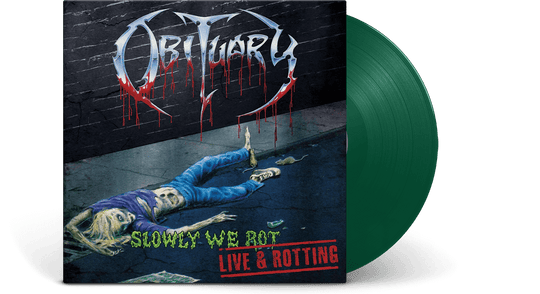 Obituary : Slowly We Rot - Live and Rotting (Ltd Slime Green Vinyl)