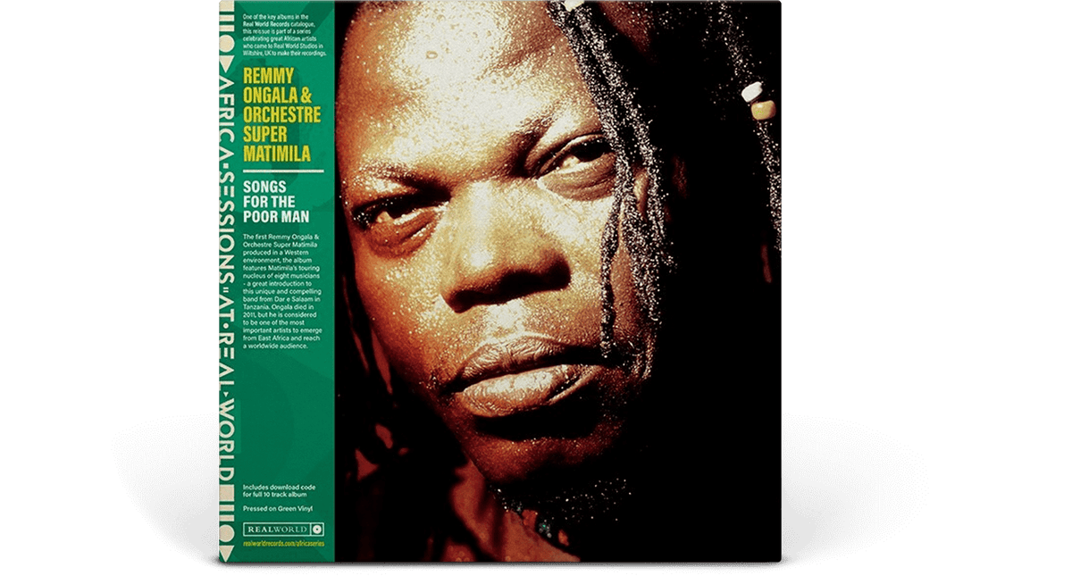 Vinyl - Remmy Ongala &amp; Orchestre Super Matimilia : Songs For The Poor Man (Coloured Vinyl) - The Record Hub