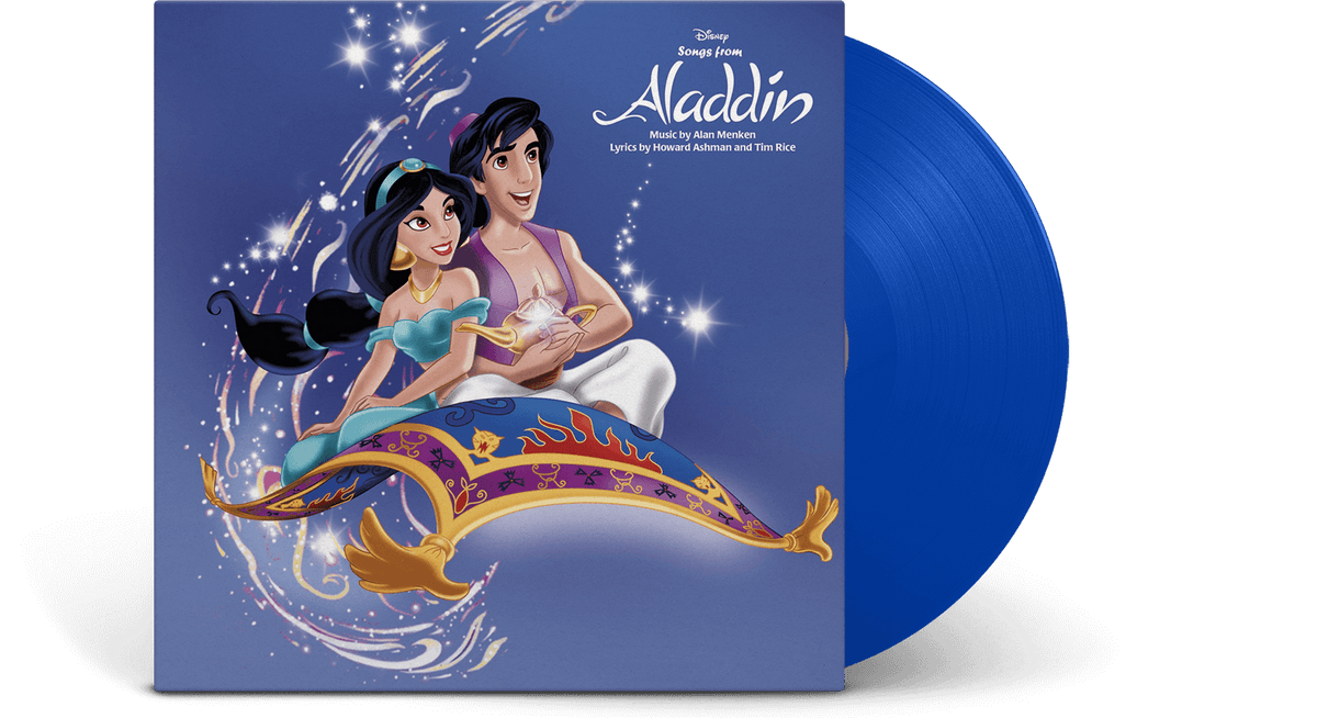 Vinyl - Various Artists : Songs from Aladdin (30th Anniversary Blue Vinyl) - The Record Hub