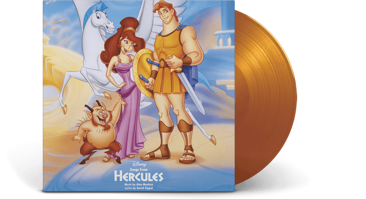 Vinyl - Various Artists : Songs from Hercules (25th Anniversary- Orange Vinyl) - The Record Hub