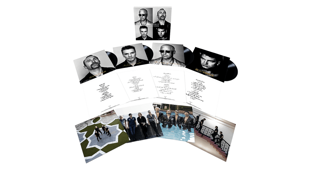 Vinyl - U2 : Songs of Surrender (4LP Super Deluxe Collector’s Boxset (Limited Edition)) - The Record Hub