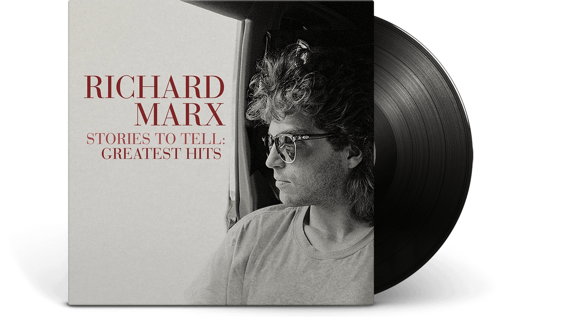 Vinyl - Richard Marx : Stories To Tell: Greatest Hits (Clear Vinyl) - The Record Hub
