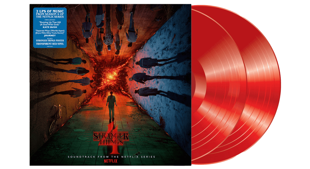 Vinyl - Various Artists : Stranger Things Season 4 OST (Ltd Red Vinyl) - The Record Hub