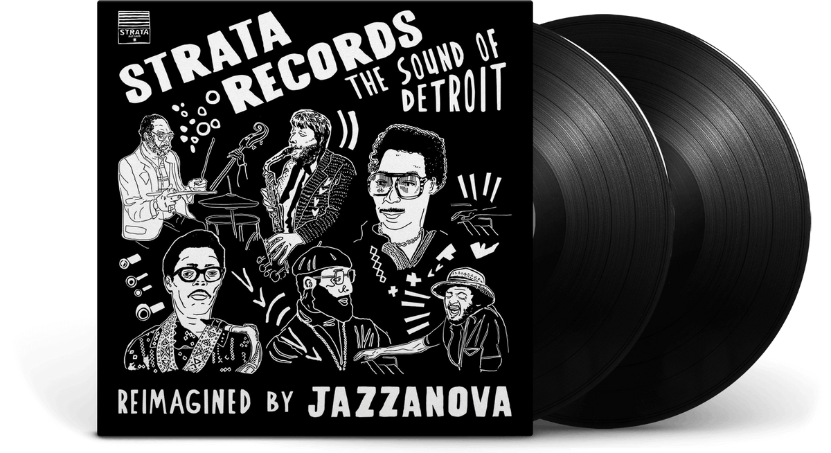 Vinyl - Jazzanova : Strata Records - The Sound of Detroit - Reimagined By Jazzanova - The Record Hub