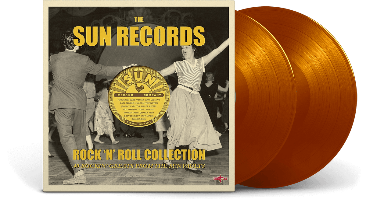Vinyl - Various Artists : Sun Records - Rock &#39;N&#39; Roll Collection (Ltd Orange Vinyl) - The Record Hub