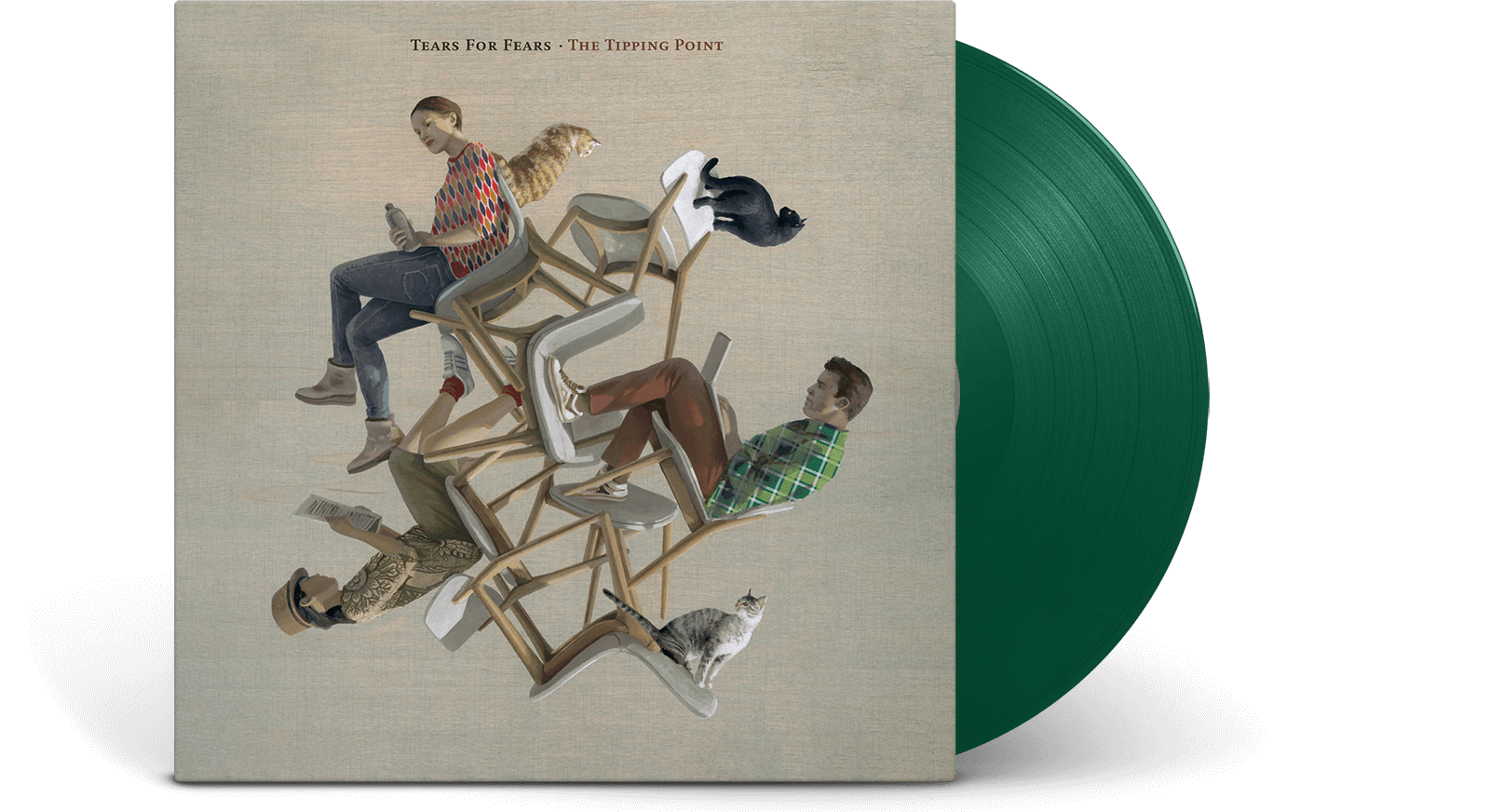Vinyl - Tears For Fears : The Tipping Point (Ltd Green Gatefold Vinyl) - The Record Hub