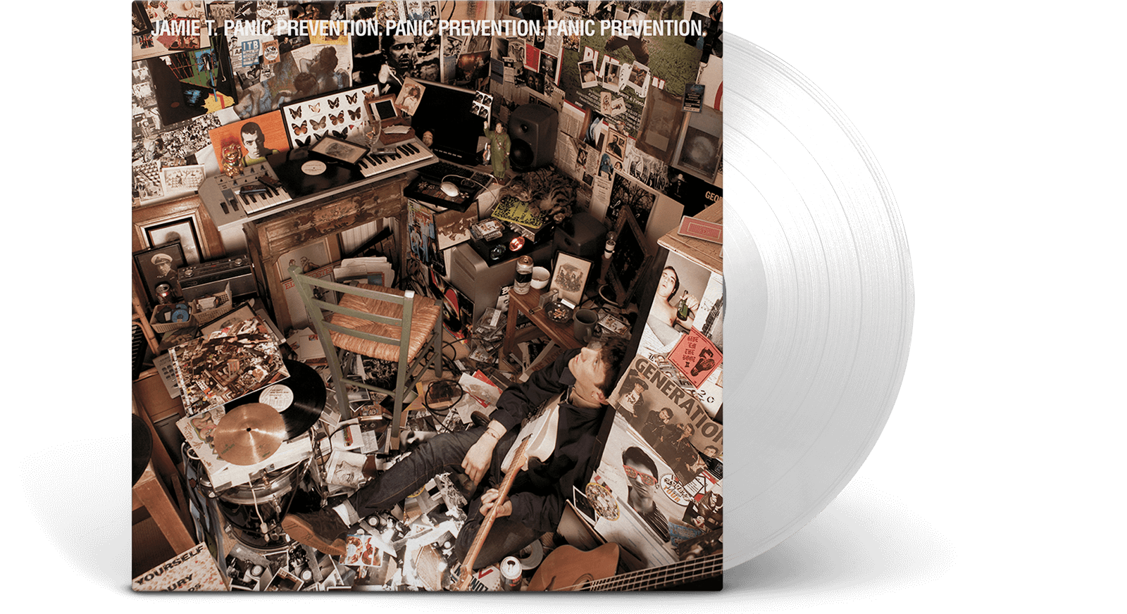 Vinyl - Jamie T : Panic Prevention (Ltd White Vinyl) - The Record Hub